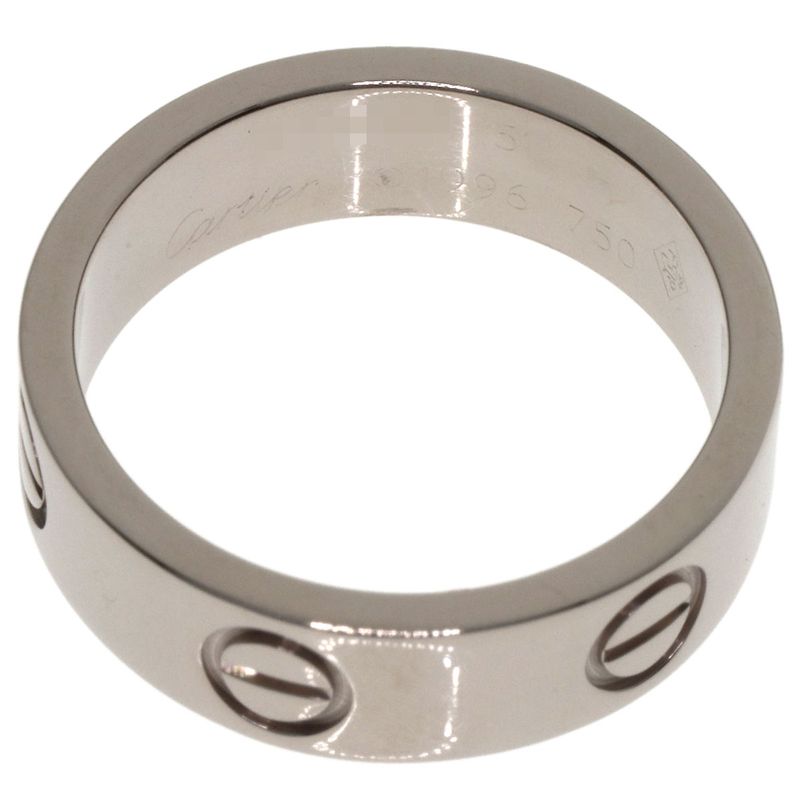 Cartier Love Ring 51 Ring 18K White Gold