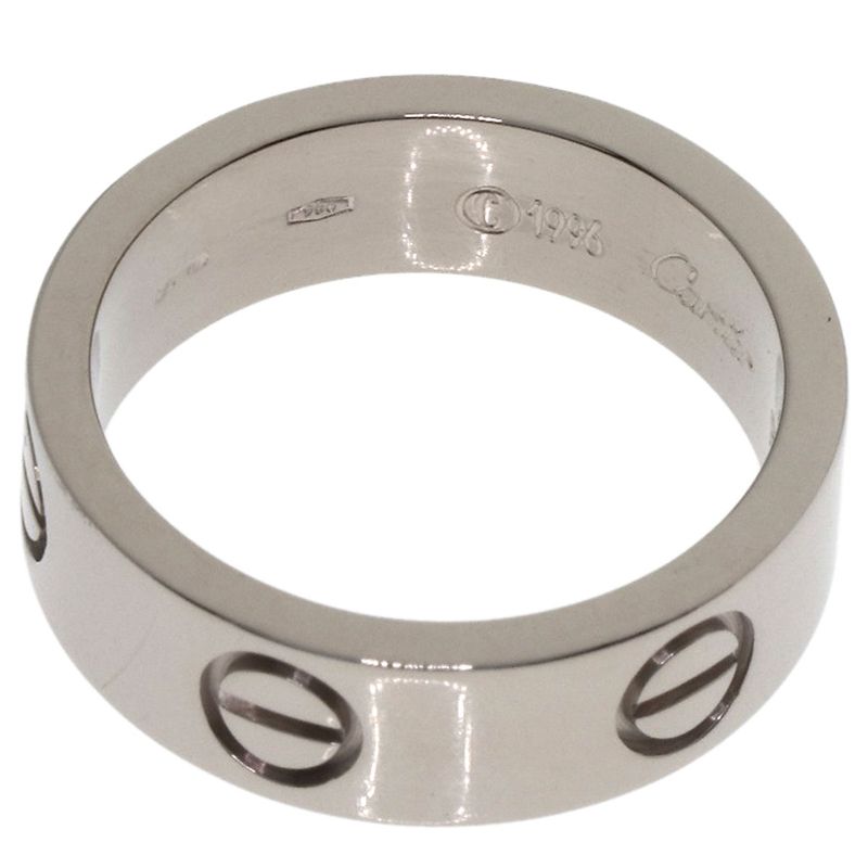 Cartier Love Ring 51 Ring 18K White Gold