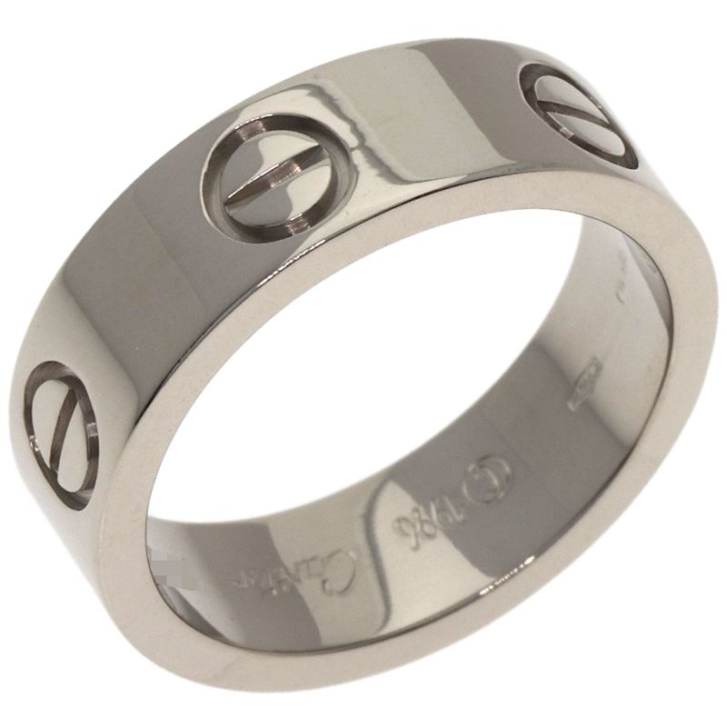 Cartier Love Ring 51 Ring 18K White Gold