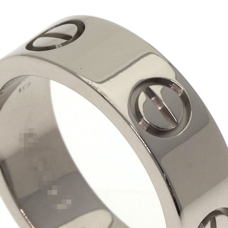 Cartier Love Ring 51 Ring 18K White Gold