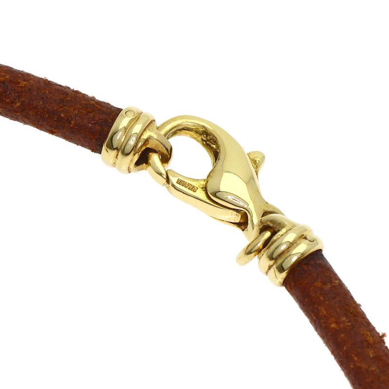 Bvlgari Cross Choker Necklace 18K Yellow Gold