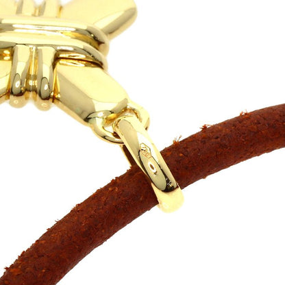 Bvlgari Cross Choker Necklace 18K Yellow Gold