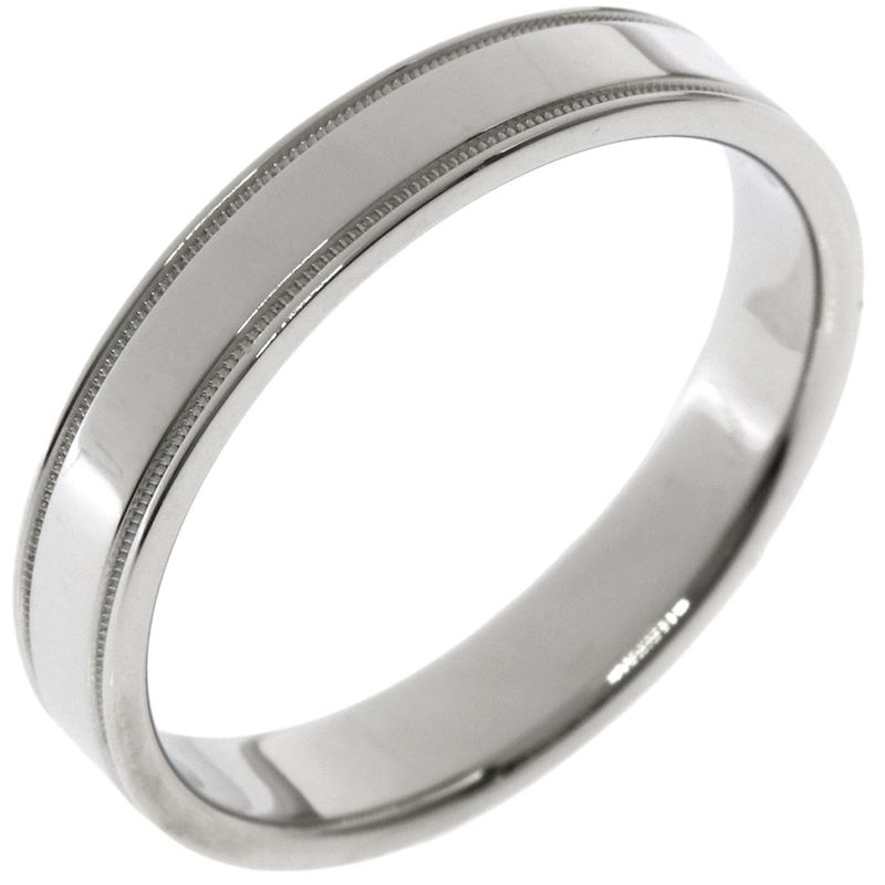 Tiffany & Co. Milgrain Flat Band Ring