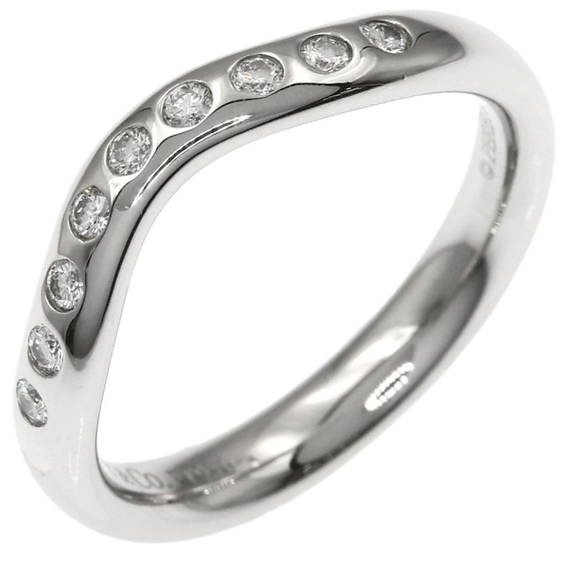 Tiffany & Co. Curved Band Diamond Ring