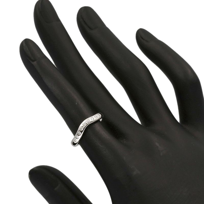 Tiffany & Co. Curved Band Diamond Ring
