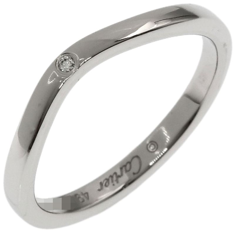 Cartier Ballerina Curve Diamond 49 Ring