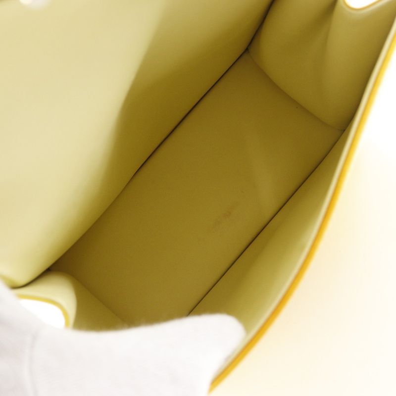 Louis Vuitton Spring Street Monogram Vernis Yellow Handbag