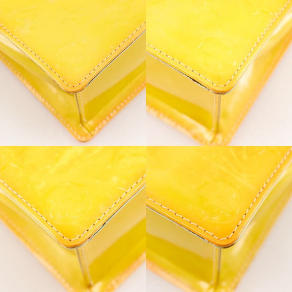 Louis Vuitton Spring Street Monogram Vernis Yellow Handbag