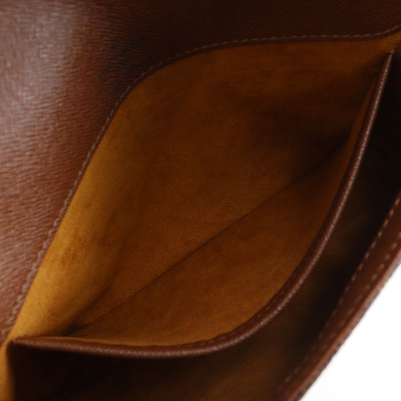 Louis Vuitton Musette Tango Short Shoulder Monogram Canvas Brown