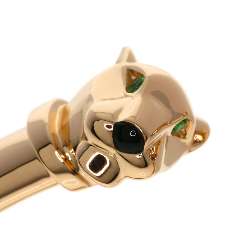 Cartier Panthere Tsavorite Garnet Onyx 18 Bracelet 18K Pink Gold