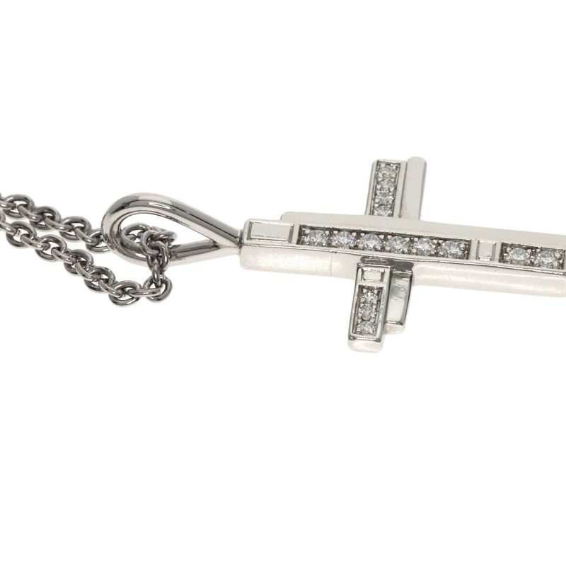 Harry Winston Traffic Cross Diamond Necklace