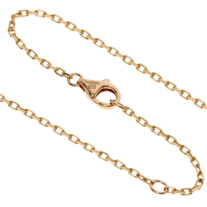 Cartier Love Circle Full Diamond Necklace 18K Pink Gold