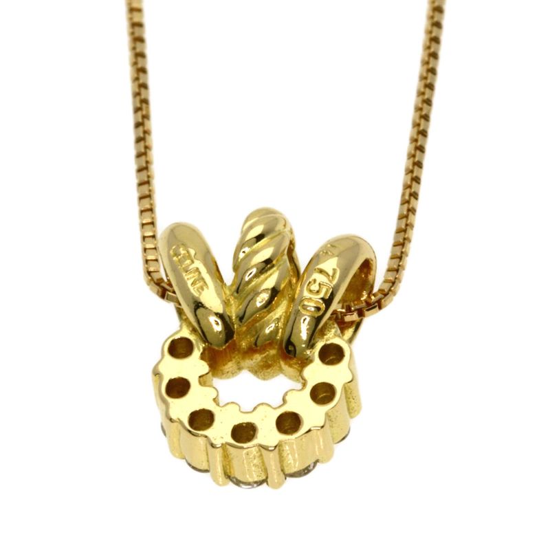 Celine Diamond Necklace 18K Yellow Gold