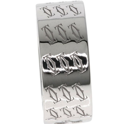 Cartier 2C Christmas Limited 51 Ring 18K White Gold