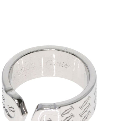 Cartier 2C Christmas Limited 51 Ring 18K White Gold