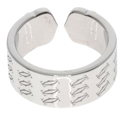 Cartier 2C Christmas Limited 51 Ring 18K White Gold