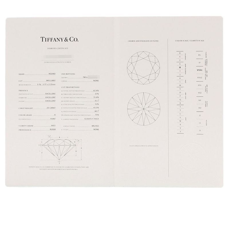 Tiffany & Co. Solitaire Diamond Necklace