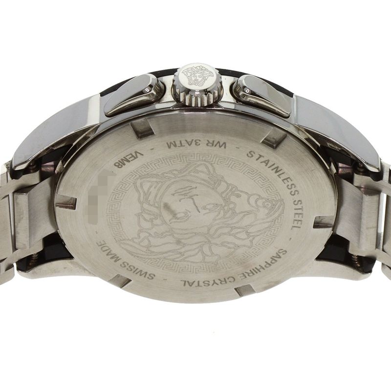 Versace Medusa Chronograph Watch SS