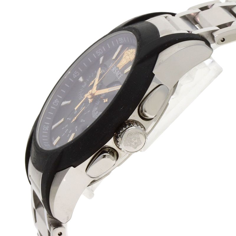 Versace Medusa Chronograph Watch SS