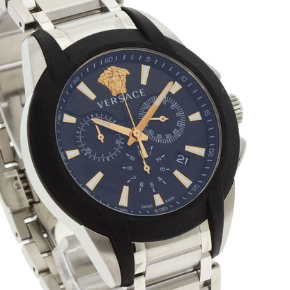 Versace Medusa Chronograph Watch SS