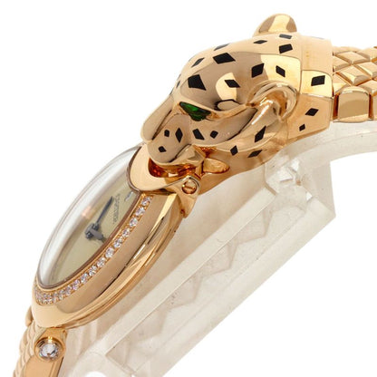 Cartier Pantel Diamond Watch 18K Pink Gold with Time