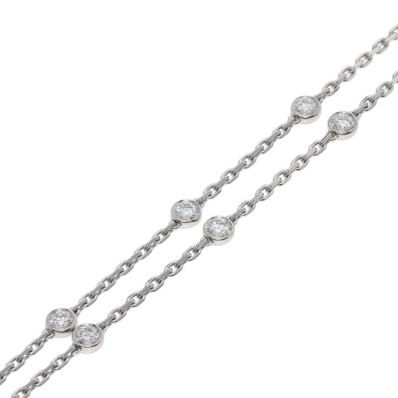 Cartier Indo Mystery Diamond Necklace 18K White Gold