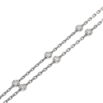 Cartier Indo Mystery Diamond Necklace 18K White Gold