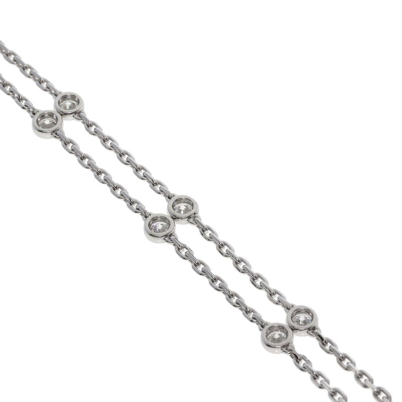 Cartier Indo Mystery Diamond Necklace 18K White Gold