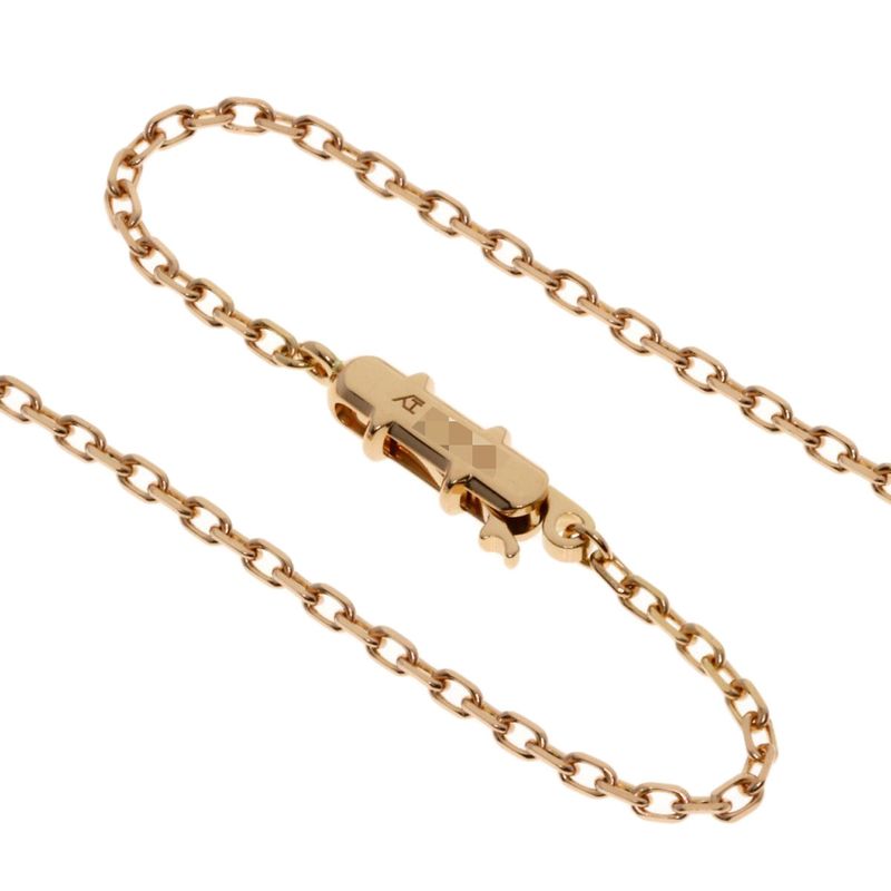 Cartier Agraph Diamond Necklace 18K Pink Gold