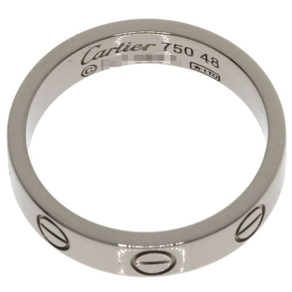 Cartier Mini Love Ring 48 Ring 18K White Gold