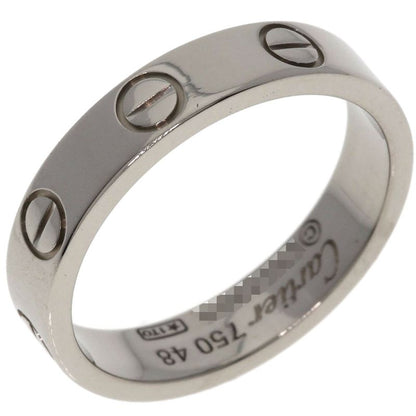 Cartier Mini Love Ring 48 Ring 18K White Gold