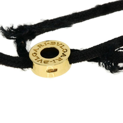 Bvlgari Logo Circle Necklace 18K Yellow Gold