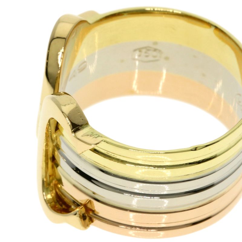 Cartier 49 Ring 18K Yellow Gold 18K White Pink