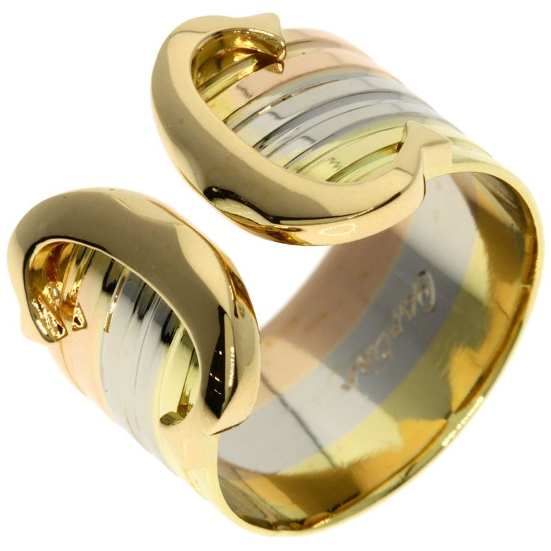 Cartier 49 Ring 18K Yellow Gold 18K White Pink