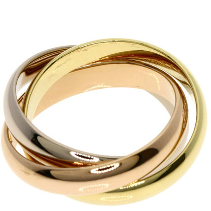 Cartier Trinity 49 Ring 18K Yellow Gold 18K White Pink