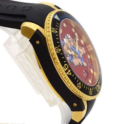 Gucci 136.3 Dive Three Little Pigs Watch Rubber