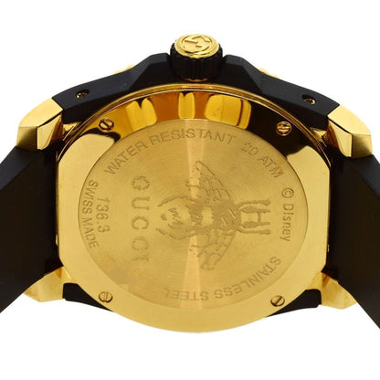 Gucci 136.3 Dive Three Little Pigs Watch Rubber