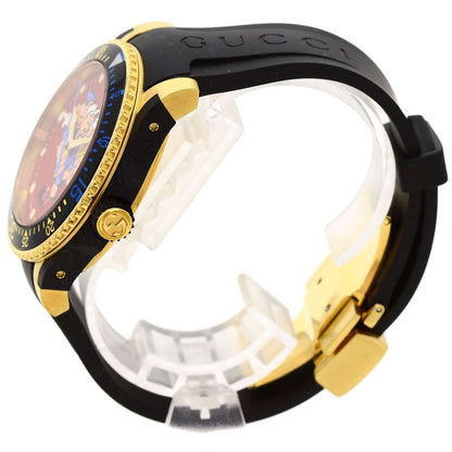 Gucci 136.3 Dive Three Little Pigs Watch Rubber