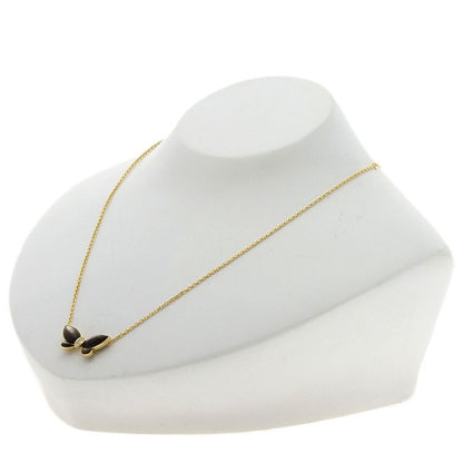 Van Cleef & Arpels Papillon Black Shell Necklace 18K Yellow Gold