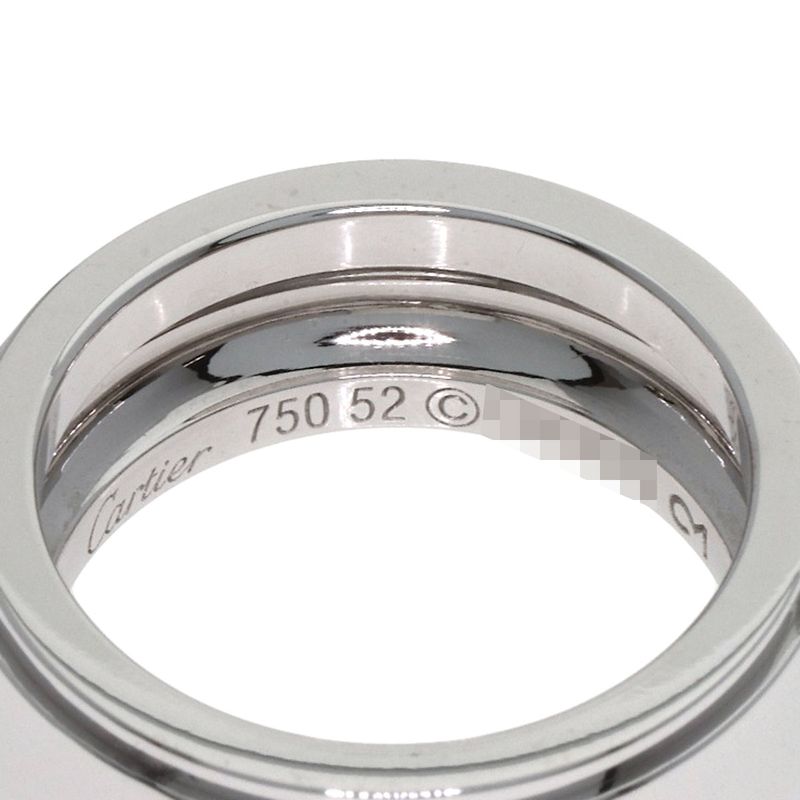 Cartier Fortune Diamond 52 Ring 18K White Gold
