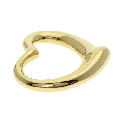 Tiffany & Co. Open Heart Top Pendant Top 18K Yellow Gold