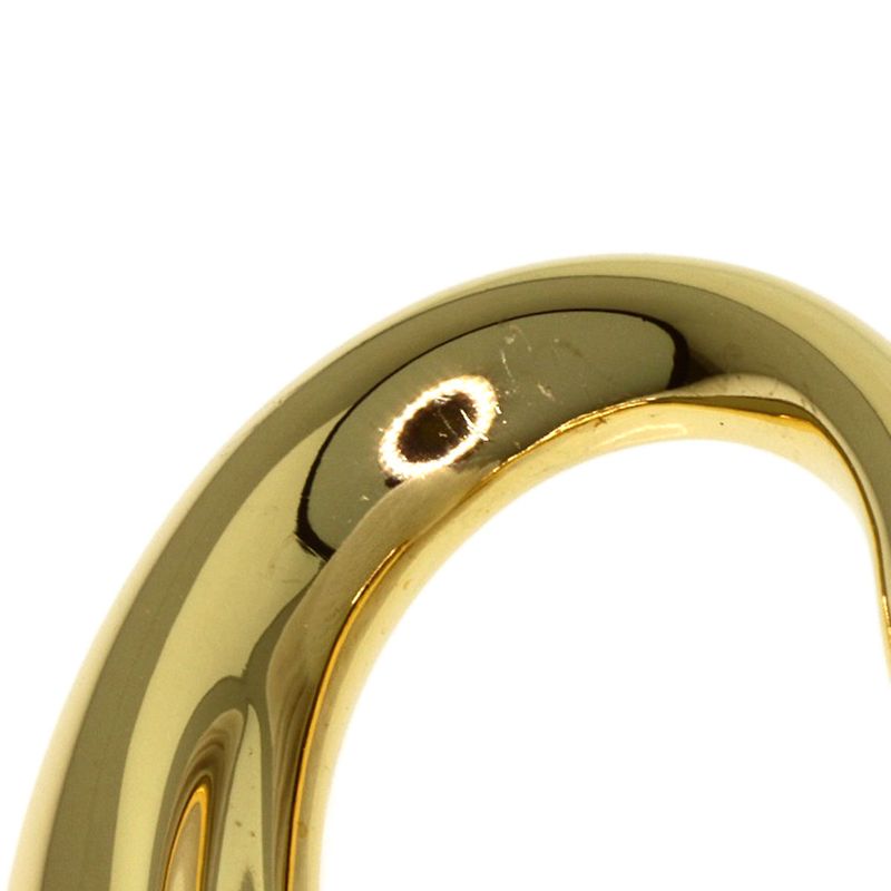 Tiffany & Co. Open Heart Top Pendant Top 18K Yellow Gold