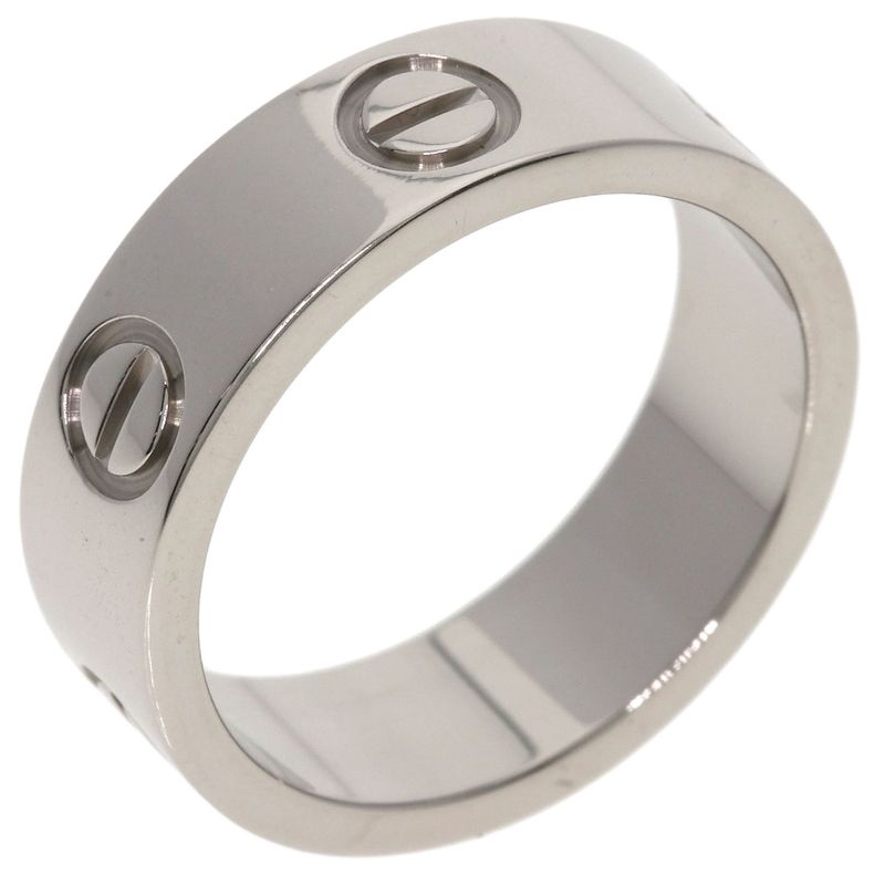 Cartier Love Ring 49 Ring 18K White Gold