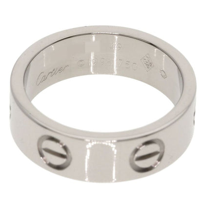 Cartier Love Ring 49 Ring 18K White Gold