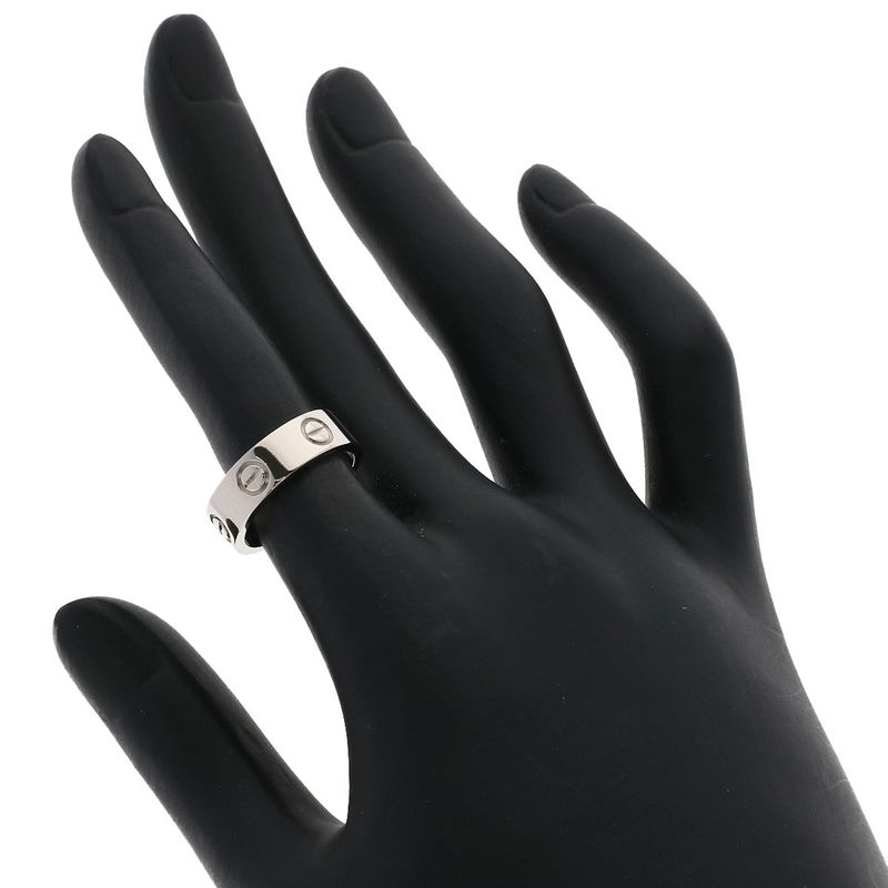 Cartier Love Ring 49 Ring 18K White Gold