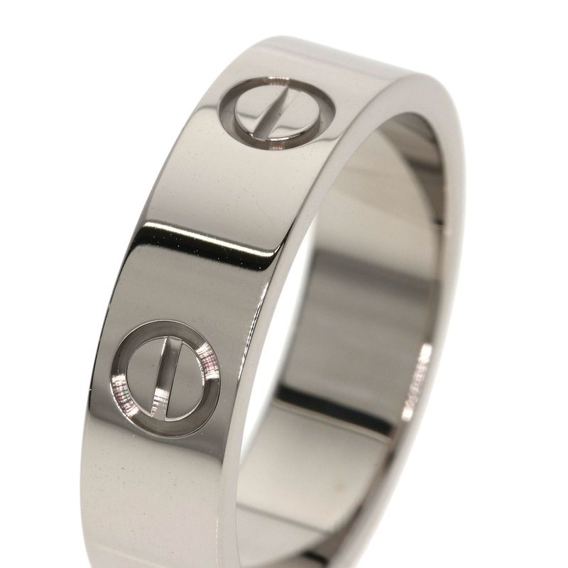 Cartier Love Ring 56 Ring 18K White Gold
