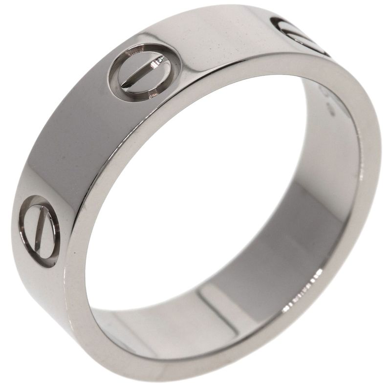 Cartier Love Ring 56 Ring 18K White Gold