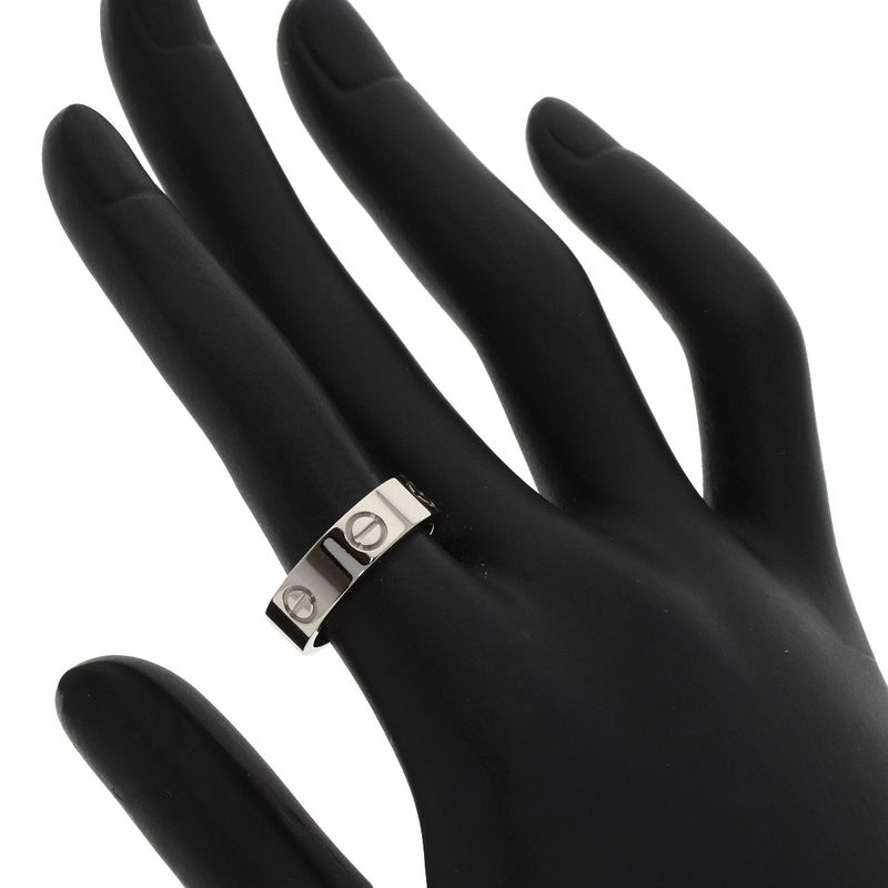 Cartier Love Ring 52 Ring 18K White Gold
