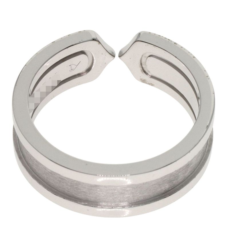Cartier C2 SM 52 Ring 18K White Gold