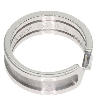 Cartier C2 SM 52 Ring 18K White Gold